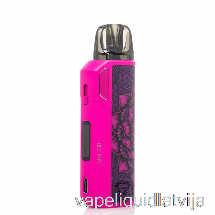 Pazaudēts Vape Thelema Elite 40 Pod Komplekts Rozā Survivor Vape šķidrums